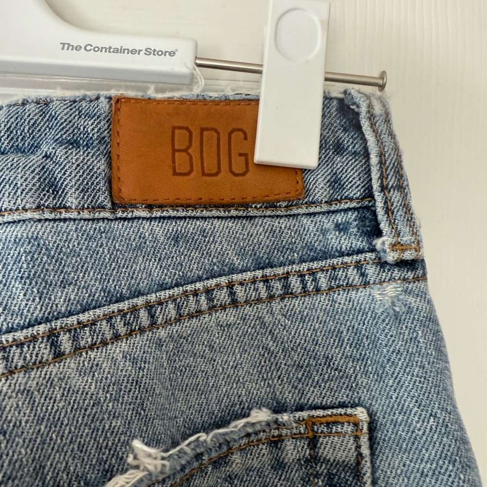 BDG Women's Distressed Blue Jeans - Picture 4 of 4